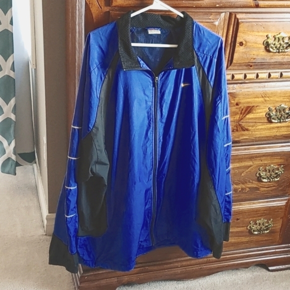 Men's XXL Vintage Nike Nylon Jacket - Picture 1 of 15
